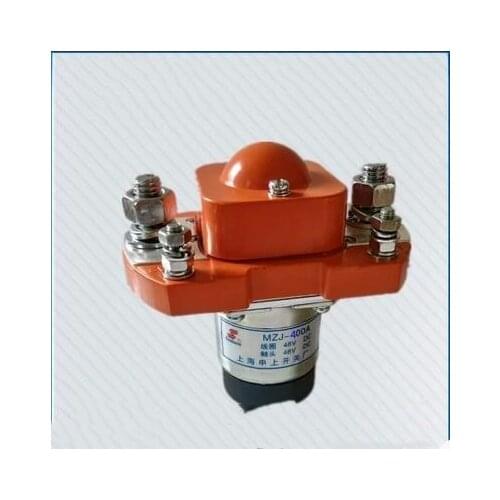 1Pcs MZJ-400A DC Contactors DC12V DC24V DC36V DC48V