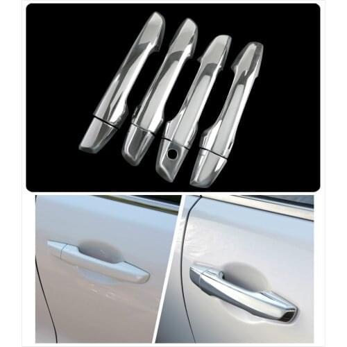 FUNDUOO New ABS Chrome Door Handle Cover For Honda Avancier 2016 2017 2018 2019 Car Accessories