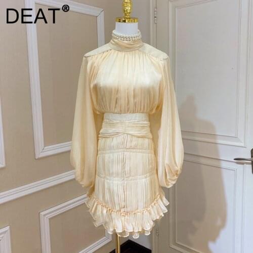 DEAT Summer Short Sleeve Dresses