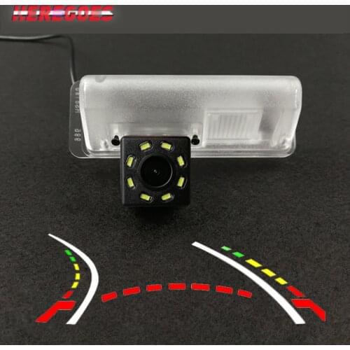 For Lexus ES250 2011 2012 2015 HD Wireless Car CCD Rear Camera Fisheye 8 12 led dynamic Night Vision bracket waterproof parking