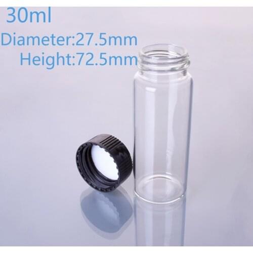 10pcs Sample bottle,Capacity 30ml,lyophilized,vials,bacteria,freeze-dried,cillin,strain bottles