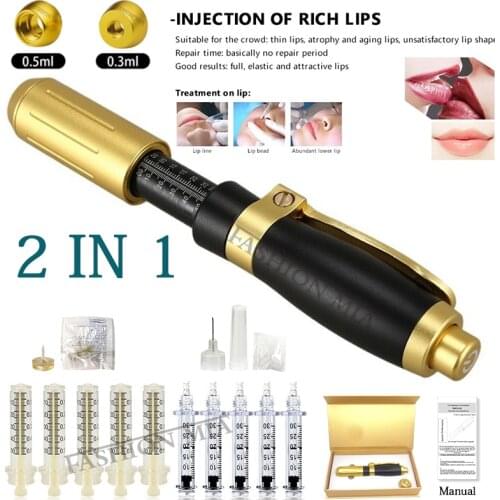 0.3ml&0.5ml Korea Thesera Pen Hialuron Pen Atomizer Hyaluronic Acid Pen Injection No-Needle For Lip Face Lifting Anti-Wrinkle