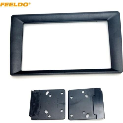 FEELDO Car Stereo Big Screen Fascia Frame Adapter 9/10.1 Inch To 7 Inch For Audio 2Din Dash Fitting Panel Frame Kit #HQ4194