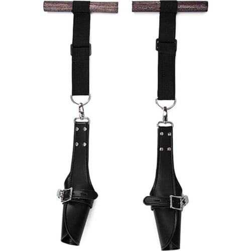 Adult Portable Sling Straps Bdsm Toys for Couple Hanging Over The Door Door Swing Set with Adjustable Senior Soft Leather Wrist