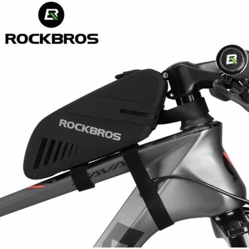 ROCKBROS Bicycle Bag Cycling Waterproof Front Bag Bike Rear Tail Bag MTB Road Bike Saddle Bag Hang Taillights Bike Accessories