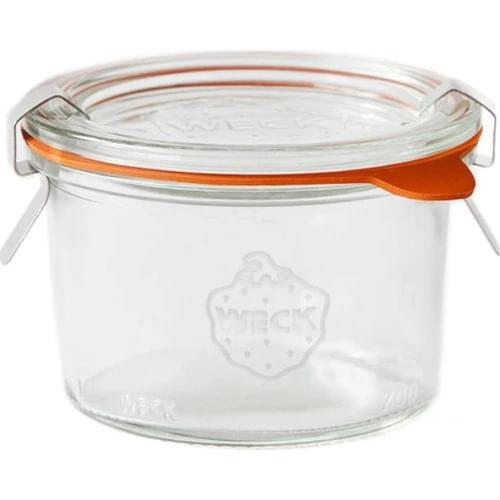 Weck 200 ml. Mold Glass Storage Jar