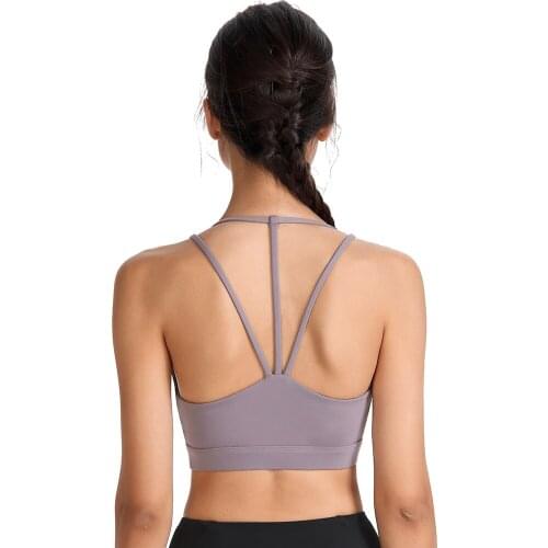 Fitness Bra Woman Plus Size XXL High Impact Push Up Shockproof Wireless Nylon Comfy Gym Running Workout Active Wear Sport Tops