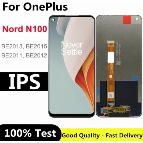 6.52" For Oneplus Nord N100 BE2013 LCD Display Touch Screen Digitizer Assembly for OnePlus Nord N100 lcd BE2015 BE2011 BE2012