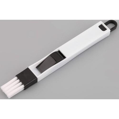 2 In 1 Track nook cranny Groove doors and windows cleaning brush Simple and quick keyboard brosse Slit cleaning device tools