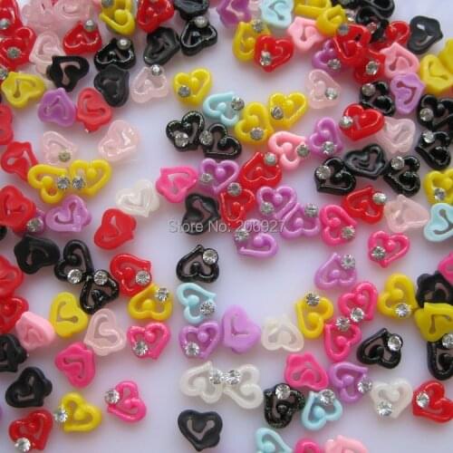 #50 30pcs Cute Mix Cartoon Shape Nail Resin Decoration Outlooking