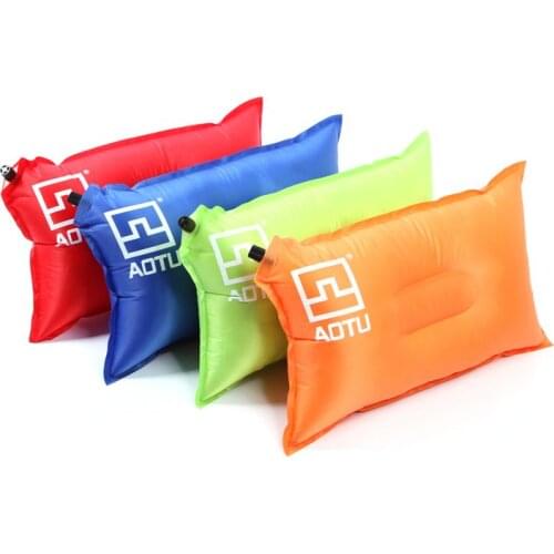 Good Quality Outdoor Automatic Inflatable Pillows Travel Camping Sleeping Bag First Aid