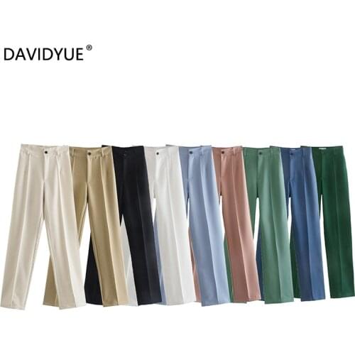 Женские брюки клеш Davidyue China At AliExpress