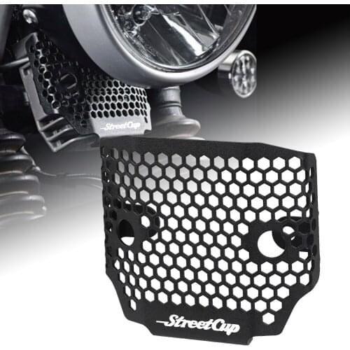 For Street Cup 2017 2018 2019 CNC aluminum Motorcycle StreetCup Pillion Removal Kit Grille Protector Grill Guard Cover