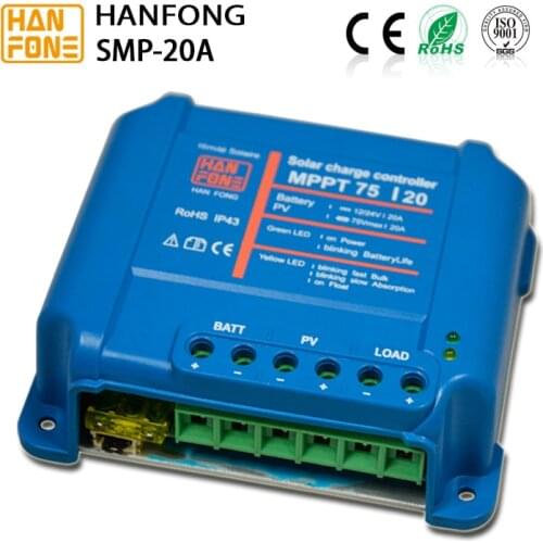 Solar Charge Controller 12V 24V Solar Panel Battery Regulator LCD Display IP43 Waterproof Controller 8 Gears Adjustable Voltage