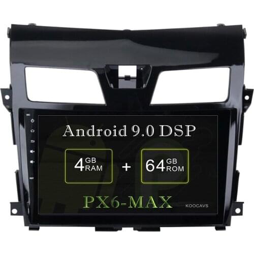 KOOCAVS 10.2 " IPS Android 9.0 Car GPS Radio Player for nissan teana altima 2013 2014 2015 with 4GB+64G Navigation Multimedia