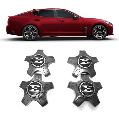 For New Genuine OEM 52960 J5200 Wheel Center Hub Cap 19" 4Pcs for Kia Stinger 17-18 52960J5200 52960-J5200