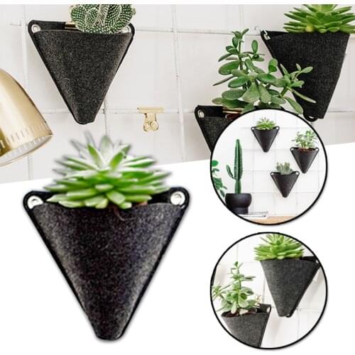 Newly Wall Mount Planting Growing Bag Multipurpose Hanging Planter Creative Seedling Container for Home Garden Porch