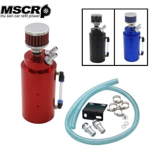 New arrived Racing Oil Catch Tank Racing Oil Can Catch Tank Can With Mini Air Filter and Inner Wire Mesh