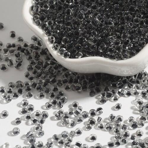 New 15g 2---4mm Glass with Core Beads Charm Czech Glass Seed Beads DIY Bracelet Beads for Jewelry Making Earring Necklace #19