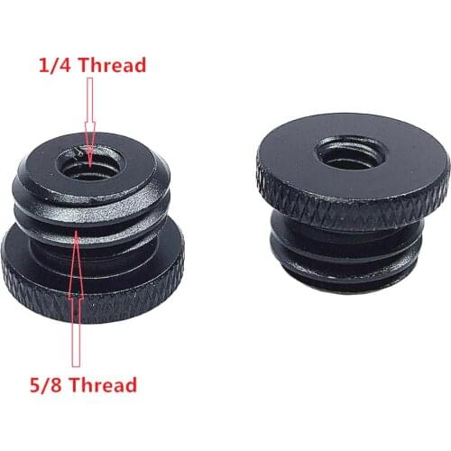 2pcs High Quality Surveying Prism Adapter 1/4 to 5/8"x11 Male to Female Thread Screw Mount Adapter Tripod Plate Screw prism set