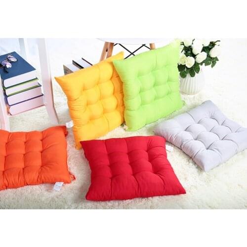 40x40cm Office Cotton Seat Cushion Soft And Breathable Home Chair Cushion Suitable For Car Kitchen Restaurant Bar Seat Pad