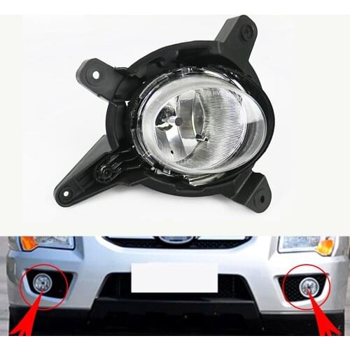 Fog Lights Assembly For Kia Sportage 2009~2012 Fog Lamp Driving Car Front Bumper Grille Signal Lamp
