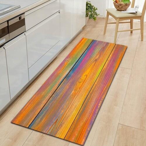 Modern Kitchen Mat Household Entrance Doormat Bedroom Bedside Carpet Living Room Corridor Non-slip Area Rugs