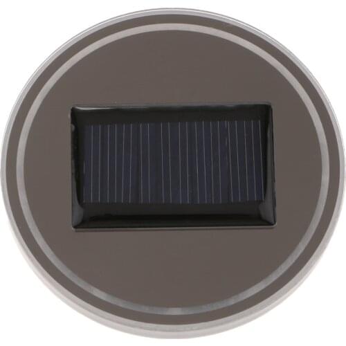 LED Car Cup Holder Pad Bottle Drinks Coaster Built-in Light Mat LED Cup Mat Car Atmosphere Lamp White