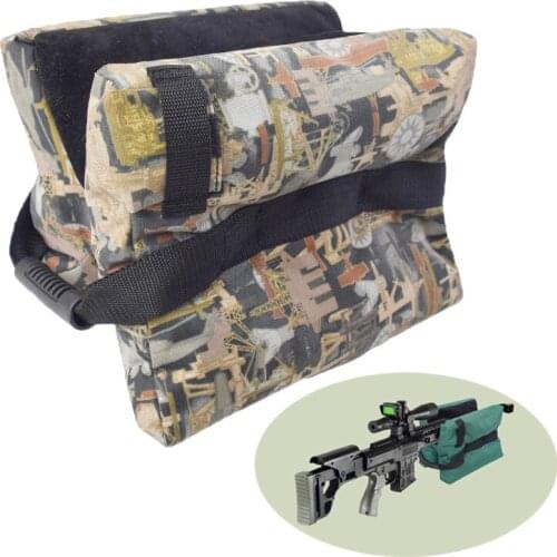 Tactical Sniper Shooting Gun Rest Bag Target Stand Rifle Support Sandbag Bench Unfilled 600D Oxford Hunting Rifle Rest