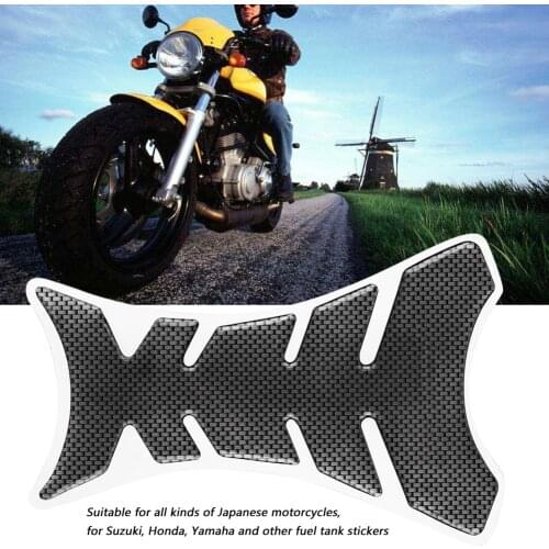 Universal Motorcycle Gas Tank Sticker Fuel Tank Pad Protector Guard 3D Decals Fuel Tank Pad Protector Decal Sticker Case
