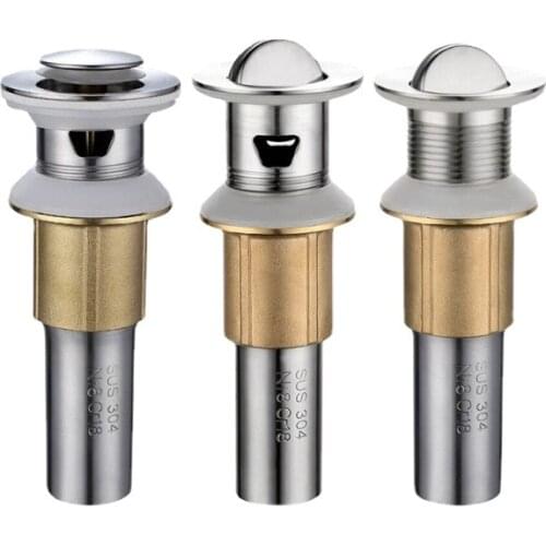 1PC Universal Basin Sink Pop Up Drain Waste Water-pipe Stopper Shower Bathtub Strainer Plug Bathroom Faucet Hardware Accessories