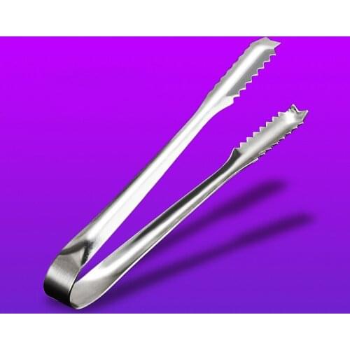 Bar Accessorie Ice clip Stainless steel barbecue clip Bread clip Food clip Ice grain clip