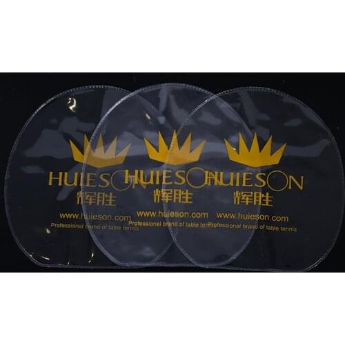 4pcs Ping Pong Racket Covers Second Transparent Table Tennis Rubber Protection Film For Ping Pong Racket 16.3cmX15.7cmX9.5cm
