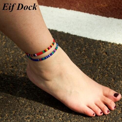 Браслеты на ногу Eif dock China At AliExpress