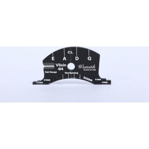 VIOLIN BRIDGE SHAPING TOOL STRING SPACING MARKER & BOW RE-HAIR GAUGE Violin Nut Violin parts tool