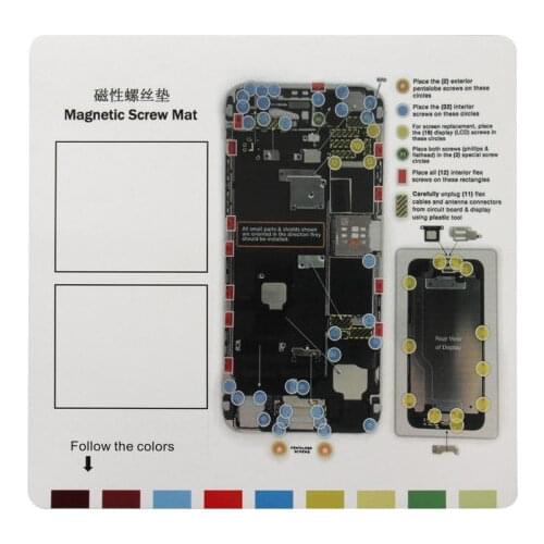 Carpet magnetic for repair Iphone 6 Plus Tools 26 Cm X 25 Cm mat