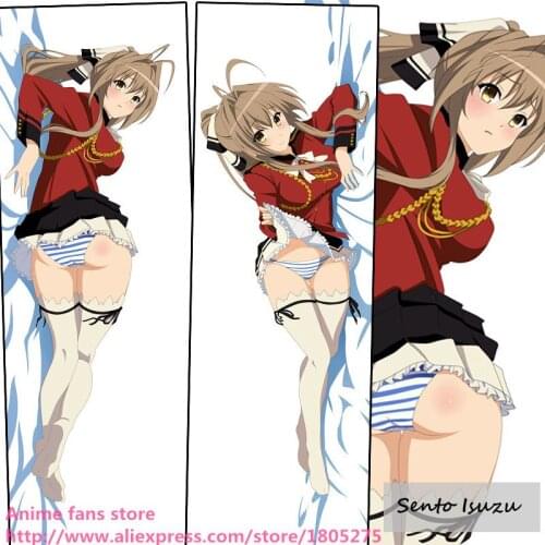 Cute Japanese Anime Pillowcase Amagi Brilliant Park Sento Isuzu Sexy Pillow Case decorative Hugging Body