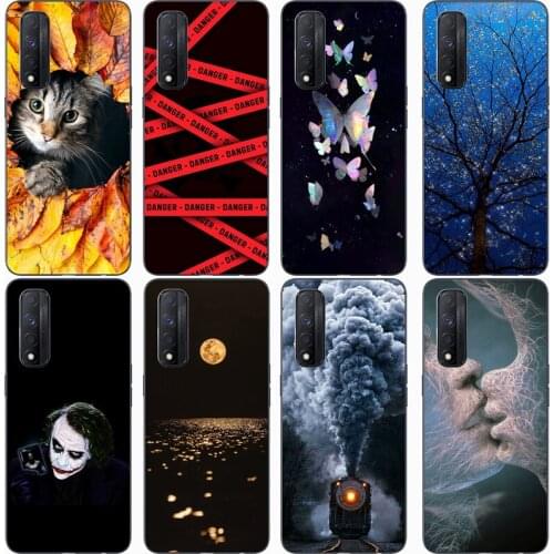 Fashion Soft silicone TPU Back Cover For Realme Narzo 30 4G Phone Funda Case For Realme Narzo 30 5G Cute Cartoon Case