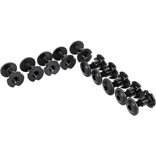 10pcs/lot Black TMC Screws set for SFL Holster Fixed screws TMC2591 Carbon Steel material