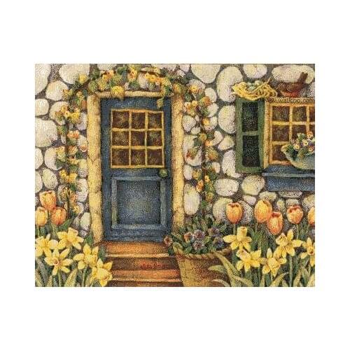 Mixed Stitch Beautiful flower Top Quality Embroidery Needlework 14CT Unprinted Cross Stitch Kit DIY Art Handmade Home Decor