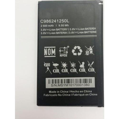 GeLar 3.8V 2500mAh original C986241250L battery for BLU mobile phone