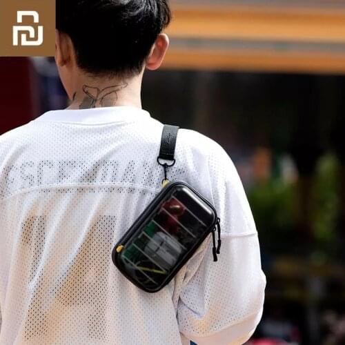 Xiaomi Youpin Lets Go Hermit Shockproof Storage Bag Organizer Men Women Mini Satchel Bag PC Case Shock Absorption Fashion