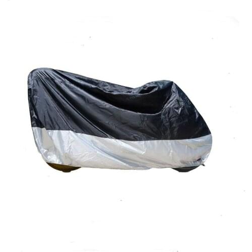 Motorcycle Cover Universal Motorbike Protector with Lock Hole Anti-theft XXL