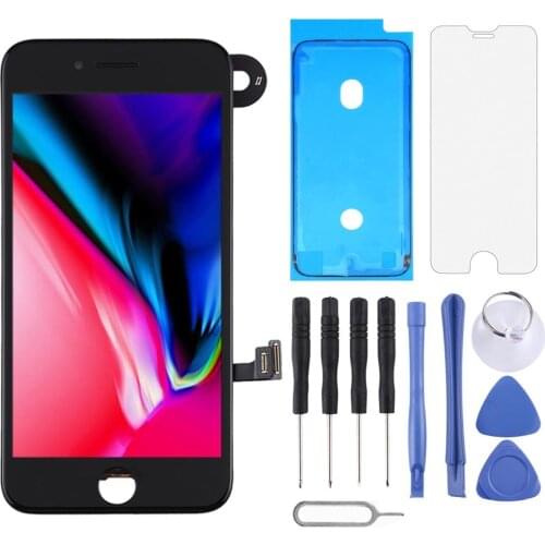LCD Screen and Digitizer Full Assembly include Front Camera for iPhone 8