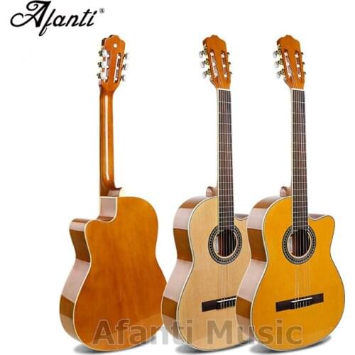 39 inch Cutaway Classical guitar of Afanti Music (WY-078)