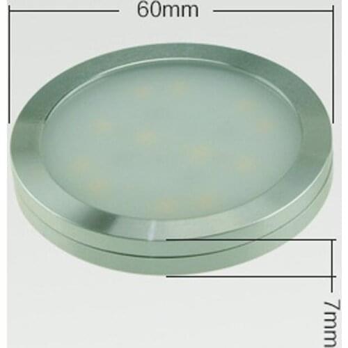 4pcs sets of Dimmable 12V DC 2.5W LED Under Cabinet Lighting Puck Light for Kitchen,Counter LED Cabinet light