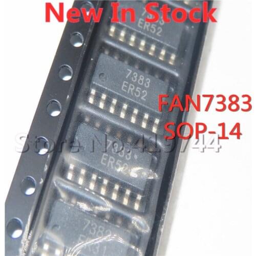 5PCS/LOT FAN7383 FAN7383MX SOP-14 Driver SMD In Stock NEW original IC
