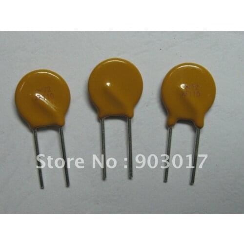 500 Pcs Radial Leaded PPTC Resettable Fuse 72V 1.1A PolySwitch New