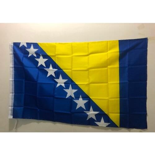 Bosnia and Herzegovina Flag Activity Decorative Banner 90x150cm