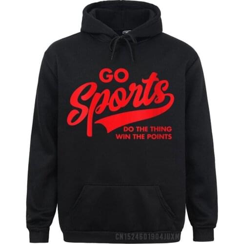 Designer Men Sweatshirts Hoodies Sportswears Womens Go Sports Do The Thing Win The Points Funny Red Text Belt Neck Manga